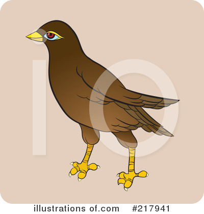 Royalty-Free (RF) Birds Clipart Illustration by Lal Perera - Stock Sample #217941