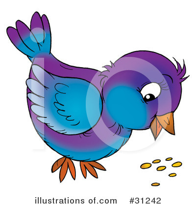 Royalty-Free (RF) Birds Clipart Illustration by Alex Bannykh - Stock Sample #31242