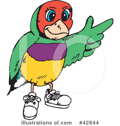 Royalty-Free (RF) Birds Clipart Illustration by Dennis Holmes Designs - Stock Sample #42844