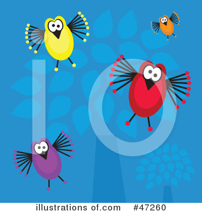 Royalty-Free (RF) Birds Clipart Illustration by Prawny - Stock Sample #47260