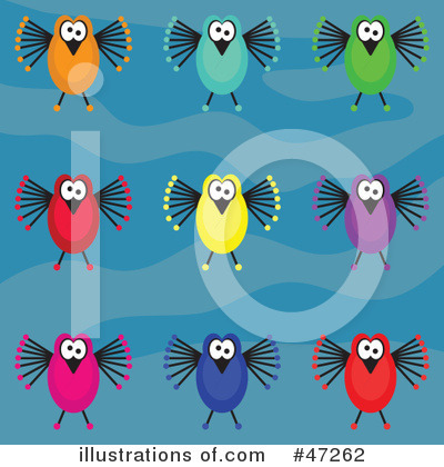 Royalty-Free (RF) Birds Clipart Illustration by Prawny - Stock Sample #47262