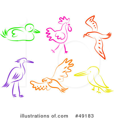 Royalty-Free (RF) Birds Clipart Illustration by Prawny - Stock Sample #49183