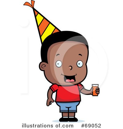 Royalty-Free (RF) Birthday Boy Clipart Illustration by Cory Thoman - Stock Sample #69052