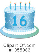 Birthday Cake Clipart #1055983 by Pams Clipart