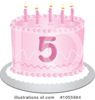 Birthday Cake Clipart #1055984 by Pams Clipart