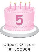 Birthday Cake Clipart #1055984 by Pams Clipart