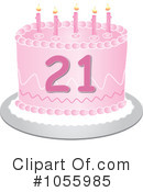 Birthday Cake Clipart #1055985 by Pams Clipart