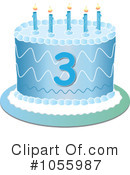 Birthday Cake Clipart #1055987 by Pams Clipart
