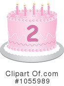Birthday Cake Clipart #1055989 by Pams Clipart