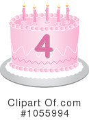 Birthday Cake Clipart #1055994 by Pams Clipart