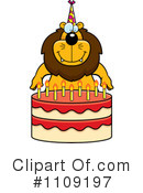 Birthday Cake Clipart #1109197 by Cory Thoman