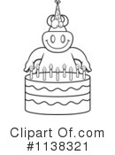 Birthday Cake Clipart #1138321 by Cory Thoman
