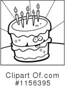 Birthday Cake Clipart #1156395 by Cory Thoman