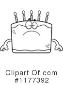 Birthday Cake Clipart #1177392 by Cory Thoman