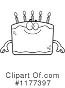 Birthday Cake Clipart #1177397 by Cory Thoman