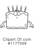 Birthday Cake Clipart #1177398 by Cory Thoman