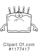 Birthday Cake Clipart #1177417 by Cory Thoman