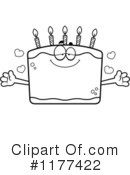 Birthday Cake Clipart #1177422 by Cory Thoman