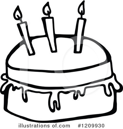 Royalty-Free (RF) Birthday Cake Clipart Illustration by Prawny - Stock Sample #1209930