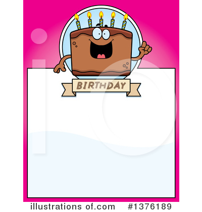 Birthday Cake Clipart #1376189 by Cory Thoman