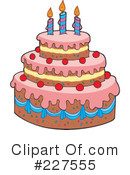 Birthday Cake Clipart #227555 by visekart