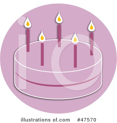 Royalty-Free (RF) Birthday Cake Clipart Illustration by Prawny - Stock Sample #47570