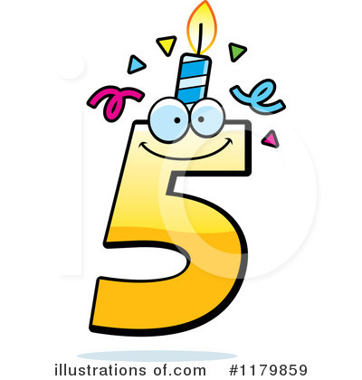 Number Clipart #1179859 by Cory Thoman