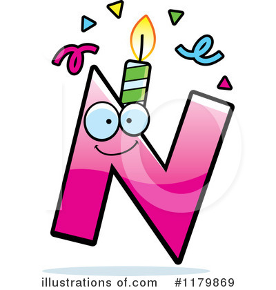 Birthday Candle Clipart #1179869 by Cory Thoman