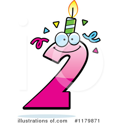 Birthday Candle Clipart #1179871 by Cory Thoman