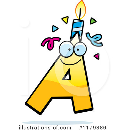 Birthday Candle Clipart #1179886 by Cory Thoman