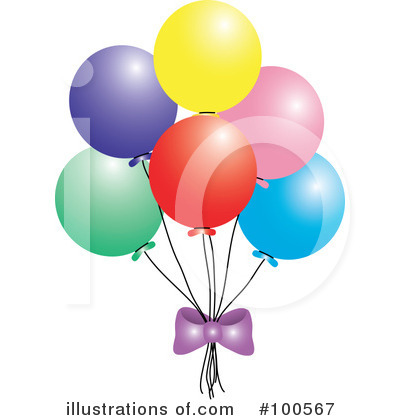 Royalty-Free (RF) Birthday Clipart Illustration by Pams Clipart - Stock Sample #100567
