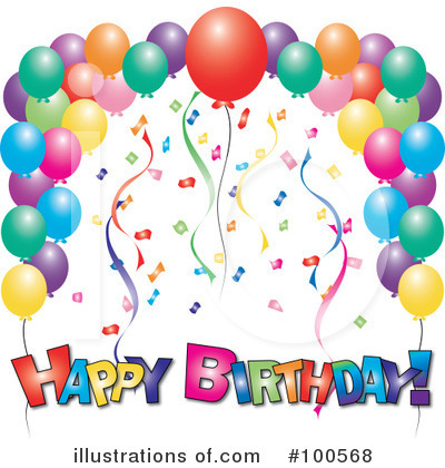 Balloons Clipart #100568 by Pams Clipart