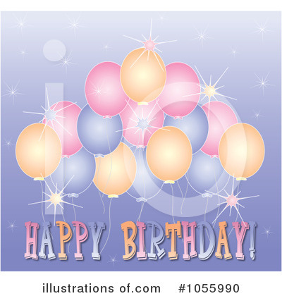 Royalty-Free (RF) Birthday Clipart Illustration by Pams Clipart - Stock Sample #1055990