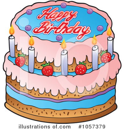 Royalty-Free (RF) Birthday Clipart Illustration by visekart - Stock Sample #1057379