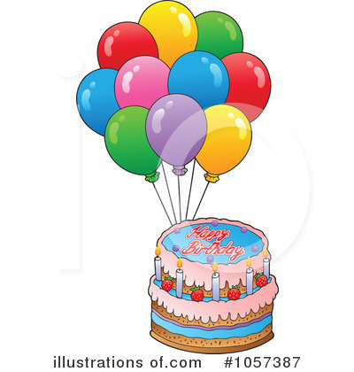 Royalty-Free (RF) Birthday Clipart Illustration by visekart - Stock Sample #1057387