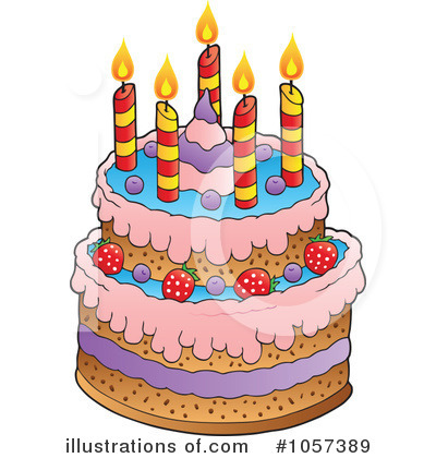 Royalty-Free (RF) Birthday Clipart Illustration by visekart - Stock Sample #1057389