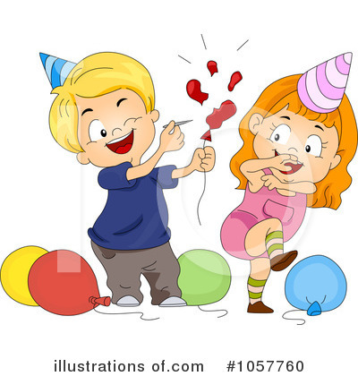 Royalty-Free (RF) Birthday Clipart Illustration by BNP Design Studio - Stock Sample #1057760