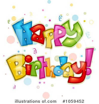 Happy Birthday Clipart #1059452 by BNP Design Studio