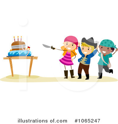 Royalty-Free (RF) Birthday Clipart Illustration by BNP Design Studio - Stock Sample #1065247