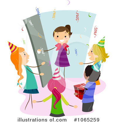 Birthday Girl Clipart #1065259 by BNP Design Studio