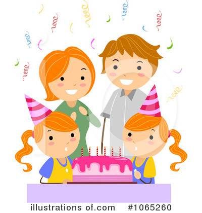 Royalty-Free (RF) Birthday Clipart Illustration by BNP Design Studio - Stock Sample #1065260
