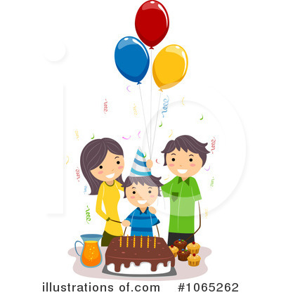 Royalty-Free (RF) Birthday Clipart Illustration by BNP Design Studio - Stock Sample #1065262