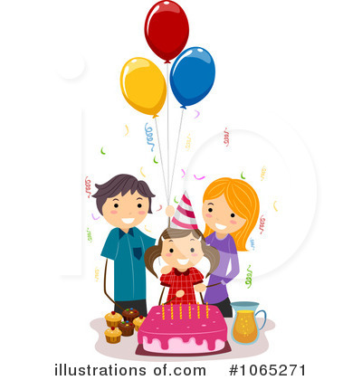 Royalty-Free (RF) Birthday Clipart Illustration by BNP Design Studio - Stock Sample #1065271