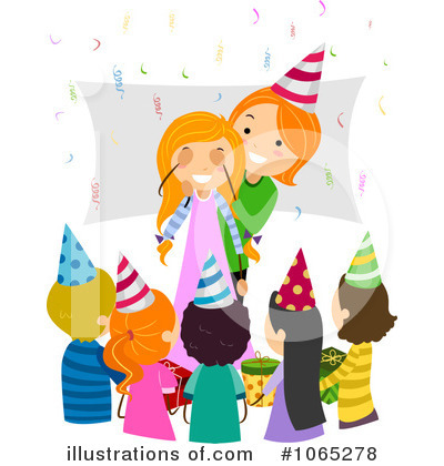Birthday Girl Clipart #1065278 by BNP Design Studio