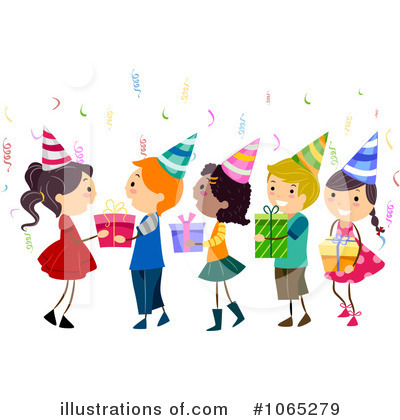 Royalty-Free (RF) Birthday Clipart Illustration by BNP Design Studio - Stock Sample #1065279