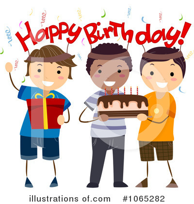 Royalty-Free (RF) Birthday Clipart Illustration by BNP Design Studio - Stock Sample #1065282