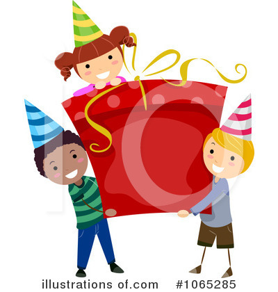 Royalty-Free (RF) Birthday Clipart Illustration by BNP Design Studio - Stock Sample #1065285