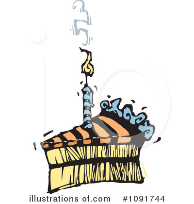 Birthday Clipart #1091744 by Steve Klinkel