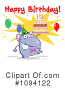 Birthday Clipart #1094122 by Hit Toon