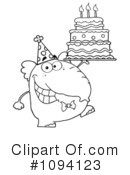 Birthday Clipart #1094123 by Hit Toon